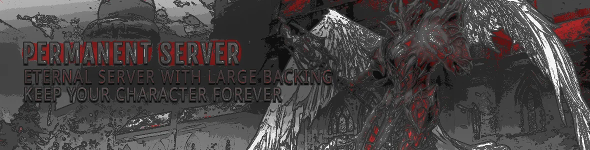 Permanent server — no wipes